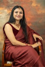 Modal Silk with Tissue Pallu Saree - Image 3