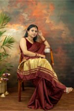 Modal Silk with Tissue Pallu Saree
