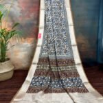 Bagru Print Maheshwari Saree