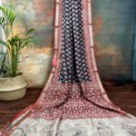 Bagru Print Maheshwari Saree