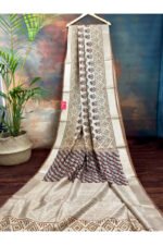 Bagru Print Maheshwari Saree