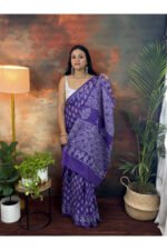 Pure Cotton Jaipur Hand Block Print Sarees - Image 6