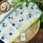 Lily Embroidery Mulmul Cotton Saree