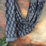 Pure Cotton Jaipur Hand Block Print Saree