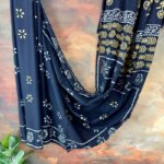 Pure Cotton Dabu Print Handblocked Saree