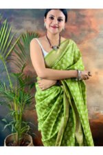 handblocked maheshwari saree - Image 6