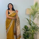 Bagru Print Maheshwari Saree