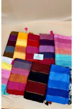 Mul Cotton Rainbow Saree - Image 2