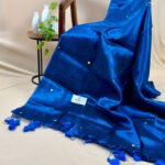 Tissue Raga Saree with Ginni Handwork