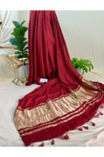 Modal Silk with Tissue Pallu Saree